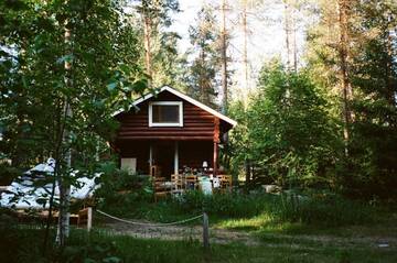Фото номера Коттедж Forest с электрической сауной Дома для отпуска Fish &amp; Fun Holiday Cottages г. Paaso 3