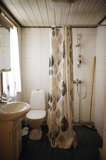 Фото номера Коттедж «Озеро» с сауной Дома для отпуска Fish &amp; Fun Holiday Cottages г. Paaso 12