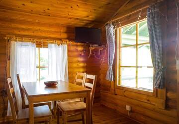 Фото номера Коттедж с дровяной сауной Дома для отпуска Fish &amp; Fun Holiday Cottages г. Paaso 8